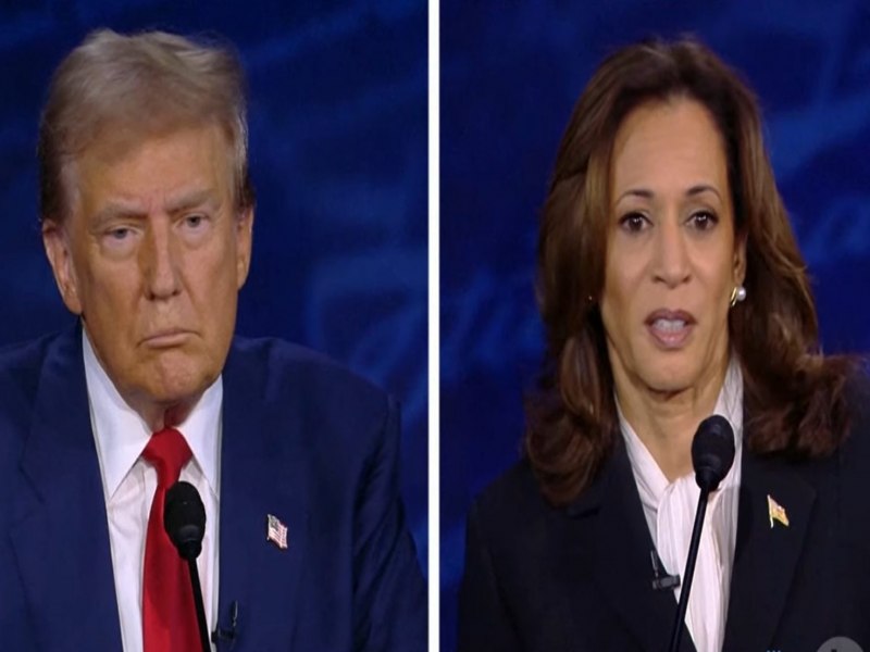 Pesquisas mostram Trump em vantagem em estados chaves contra Kamala