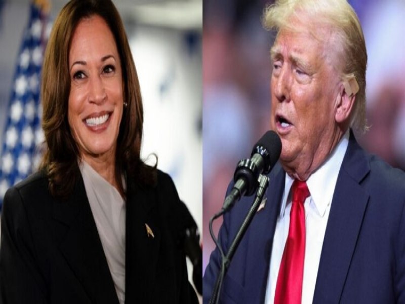 Pesquisa aponta empate tcnico entre Kamala Harris e Donald Trump