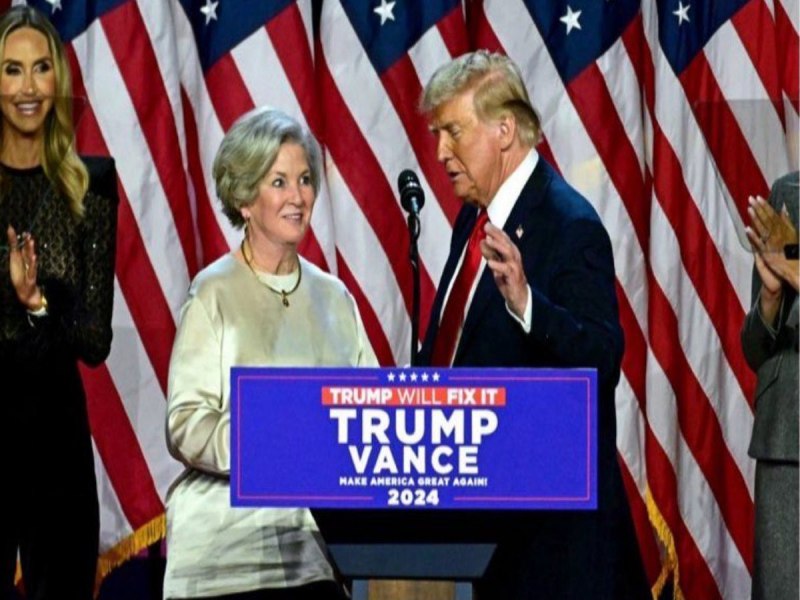 Trump anuncia Susie Wiles como chefe da Casa Branca