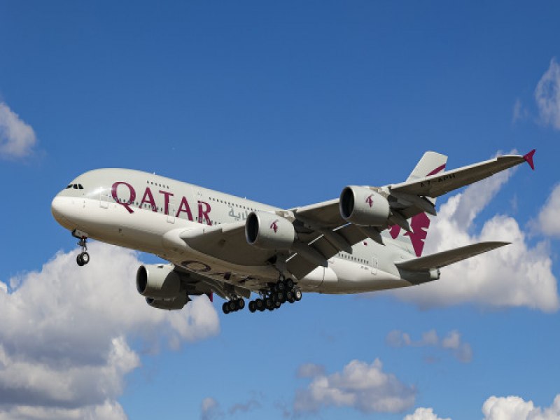 Avio da Qatar Airways faz pouso forado em Salvador (BA)