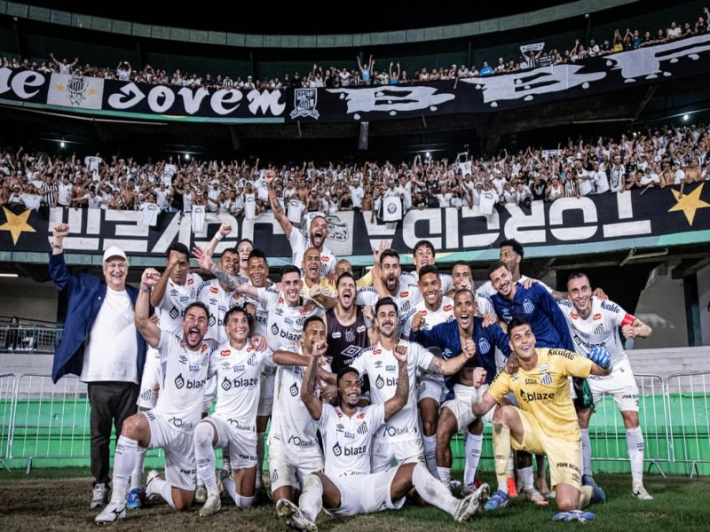 Santos  campeo da Srie B aps tropeo do Novorizontino