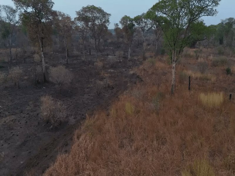 Incndios voltam a aumentar em semana com previso de calor em MS 