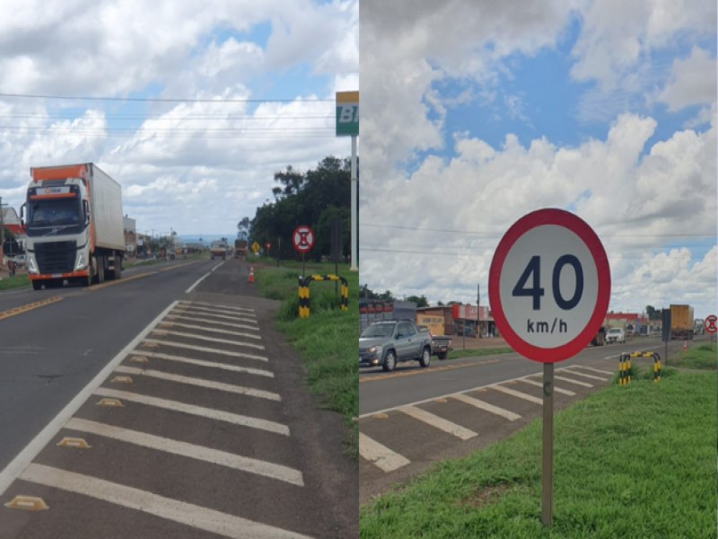 Moradores de Bandeirantes protestaro na 'Rodovia da Morte'