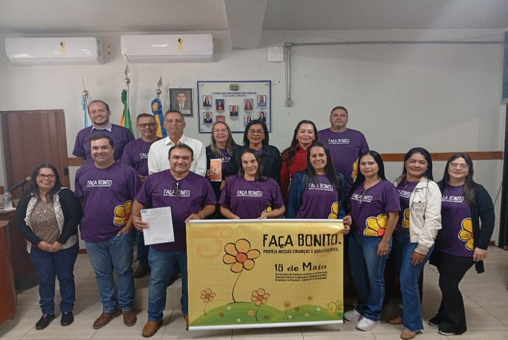 C�mara de Caracol debate combate ao abuso infantil e homenageia atletas do v�lei em sess�o ordin�ria