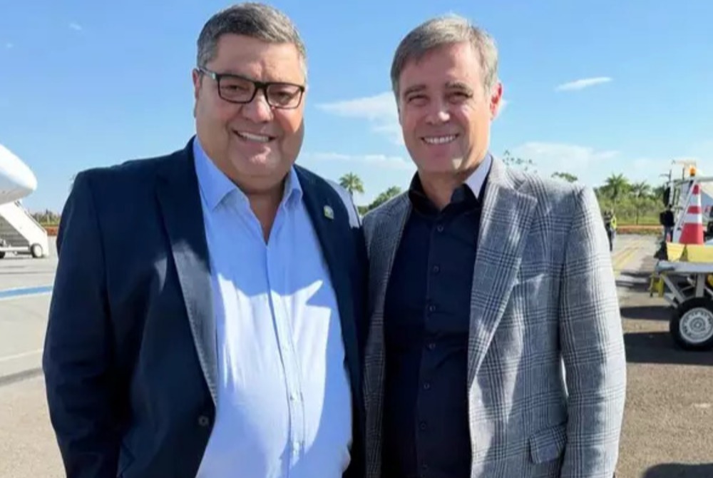 Ap�s passar o dia em Bonito, Andr� Mendon�a participa de encontro industrial.