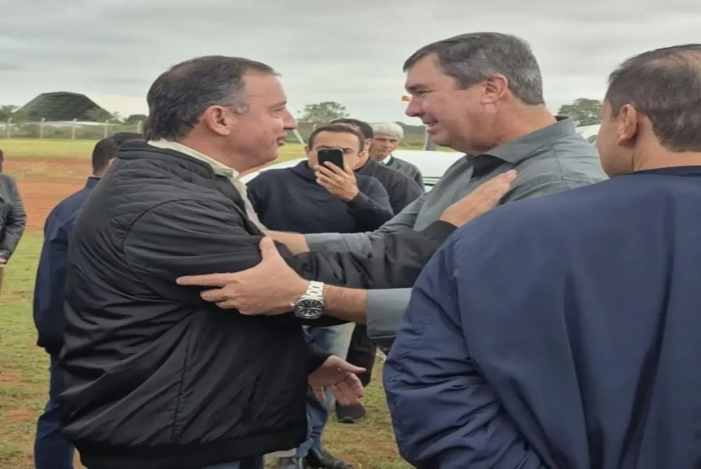 Odilon Ribeiro acompanha recep��o ao governador Eduardo Riedel e participa da abertura do Pantanal Tech em Aquidauana