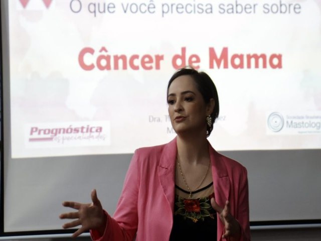 Com 8,6 mil casos estimados em MS, câncer de mama é tema de debate entre servidores do Estado