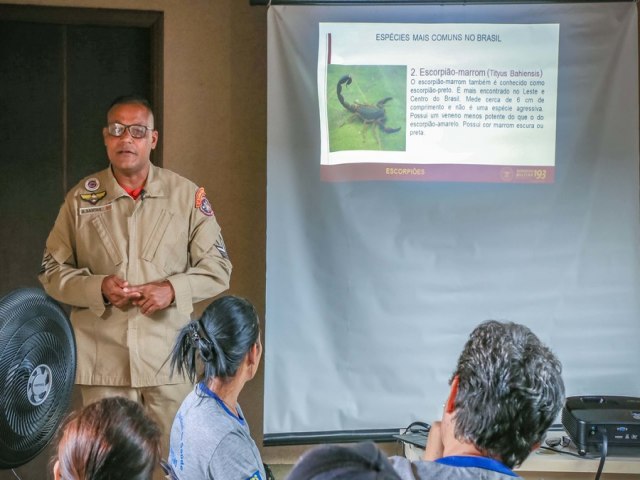 Saúde e Defesa Civil de Batayporã promovem ação preventiva a acidentes com escorpiões