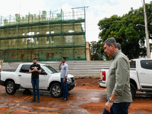 Governo de MS investe mais de R$ 100 mi em rodovias e restaurao de prdio histrico em Ponta Por