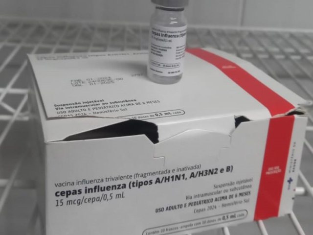 Mato Grosso do Sul recebe primeira remessa da vacina contra Influenza com 108 mil doses