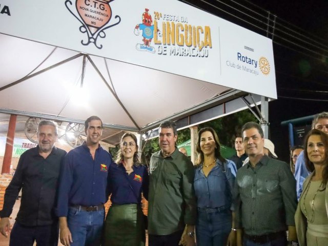 Festa da Linguia de Maracaju fortalece cultura regional e beneficia a populao