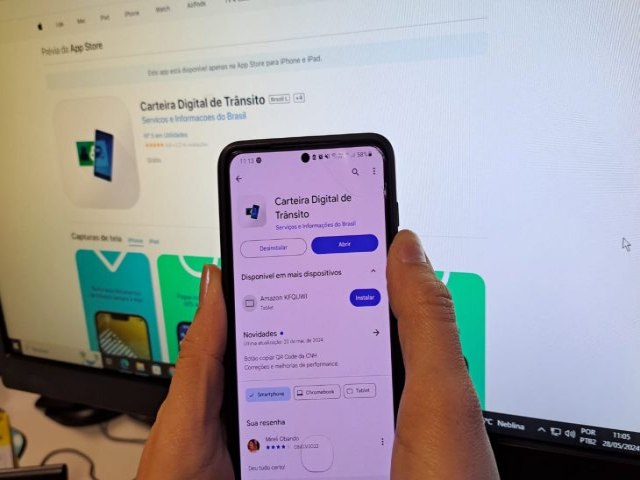 Documento digital, desconto em multas e credencial de estacionamento: principais motivos para ter a CDT no celular