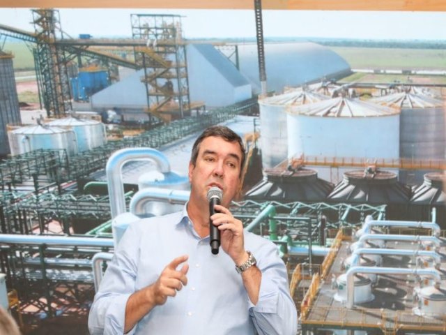 Com apoio do Governo, nova fbrica de etanol de milho  inaugurada em Maracaju