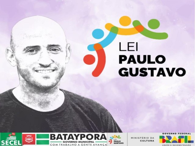 Bataypor lana editais da Lei Paulo Gustavo para financiar projetos culturais