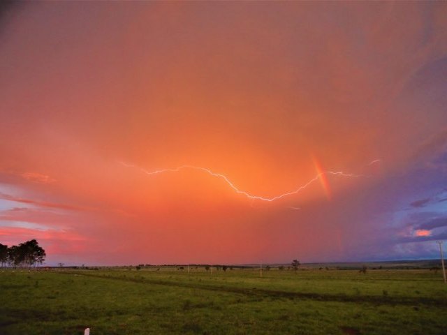 Domingo tem aumento de nebulosidade e previso para MS se divide entre sol e probabilidade de chuvas