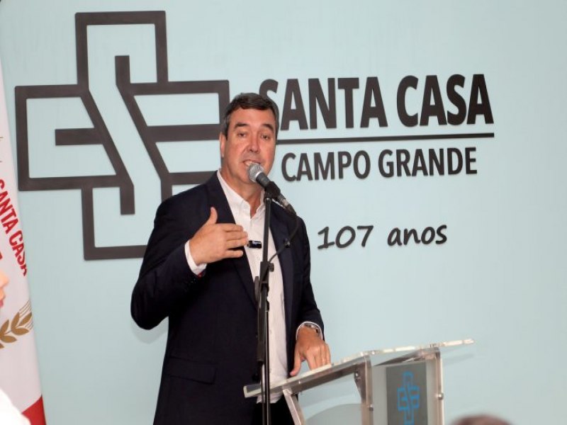 Com foco nos pacientes da Capital, Governo de MS assina convnio de R$ 15 milhes com a Santa Casa