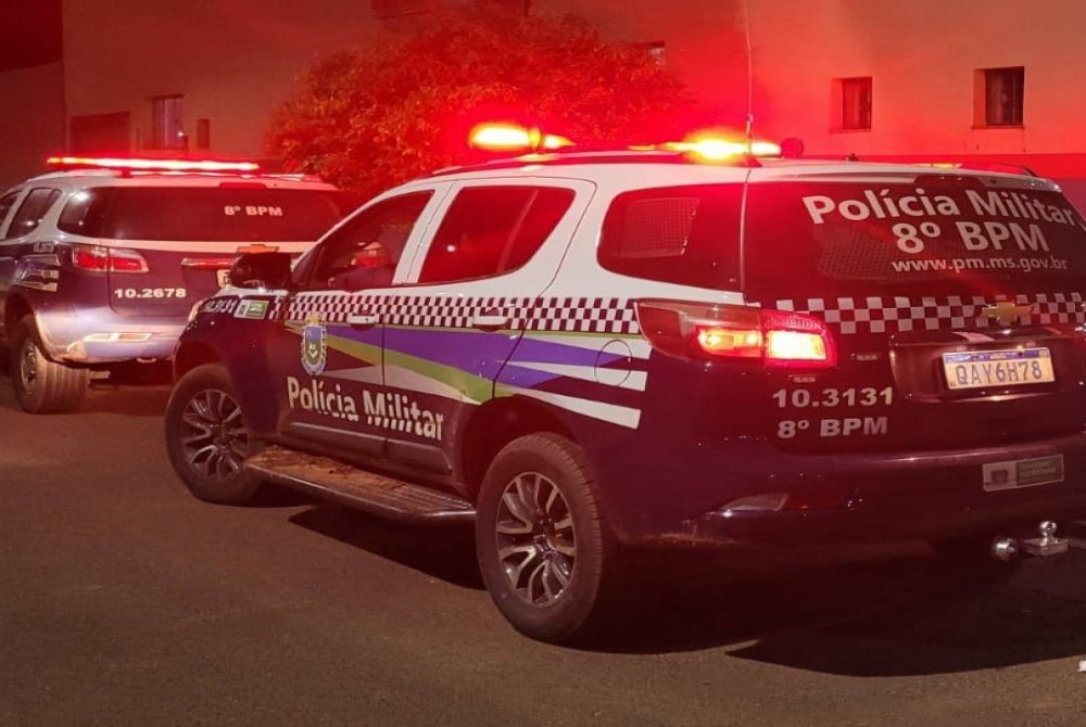 Pol�cia Militar prende suspeito de participa��o em tentativa de homic�dio ap�s disparos em estabelecimento comercial de Nova Andradina