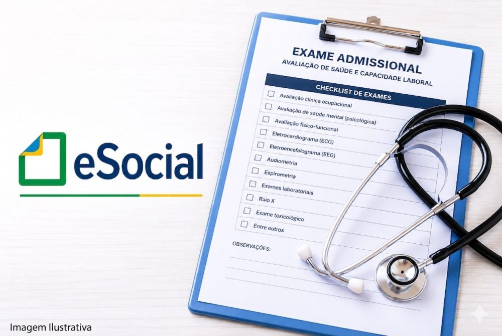 Nota de Esclarecimento: exig�ncias do eSocial sobre exames admissionais para posse em cargo p�blico efetivo