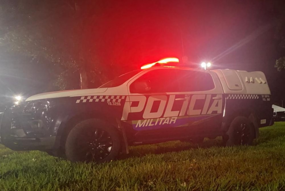 Pol�cia Militar apreende som automotivo ap�s den�ncia de perturba��o do sossego em Nova Andradina