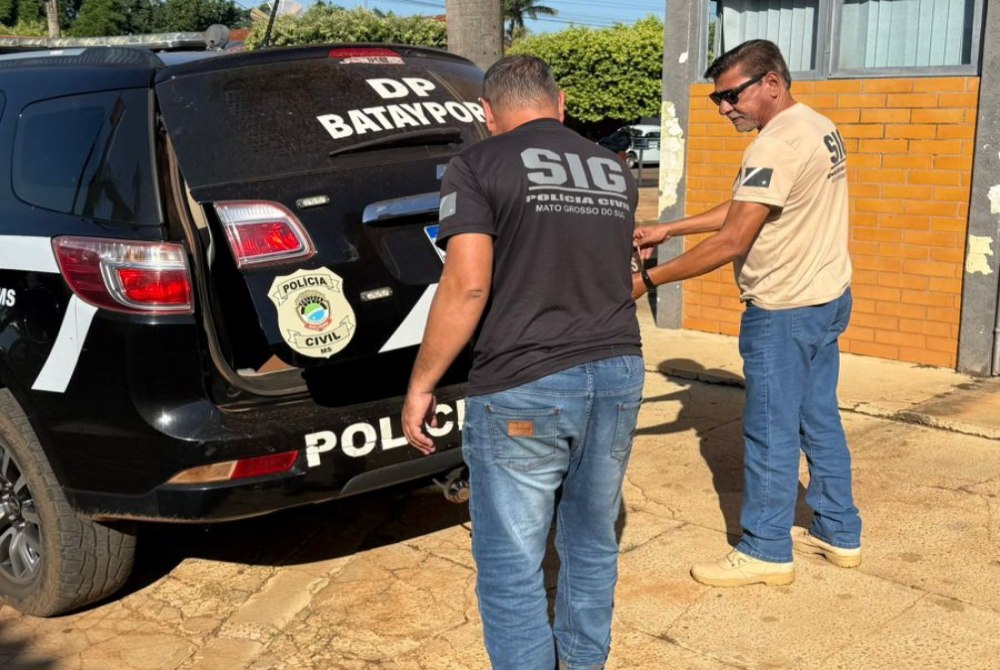 Bataypor�: Pol�cia Civil cumpre mandado de pris�o de investigado por amea�a e descumprimento de medidas protetivas