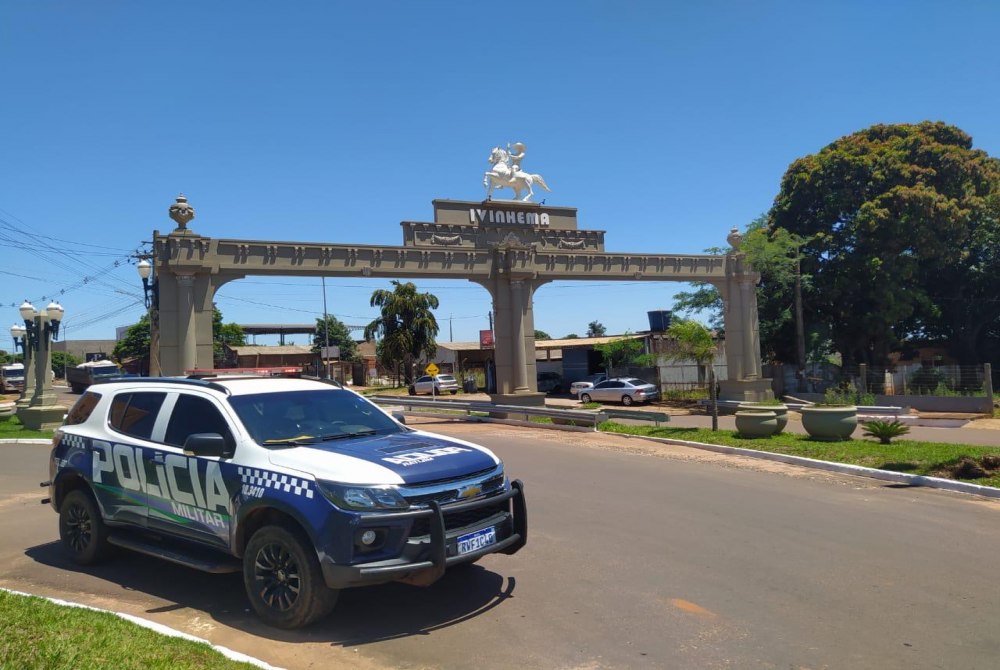 Pol�cia Militar cumpre mandado de pris�o em Ivinhema