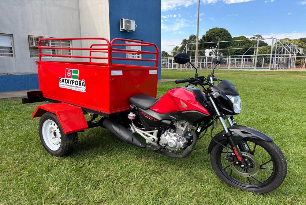 Sademat recebe motocarga para complementar serviços de coleta em Batayporã Sademat recebe motocarga para complementar serviços de coleta em Batayporã