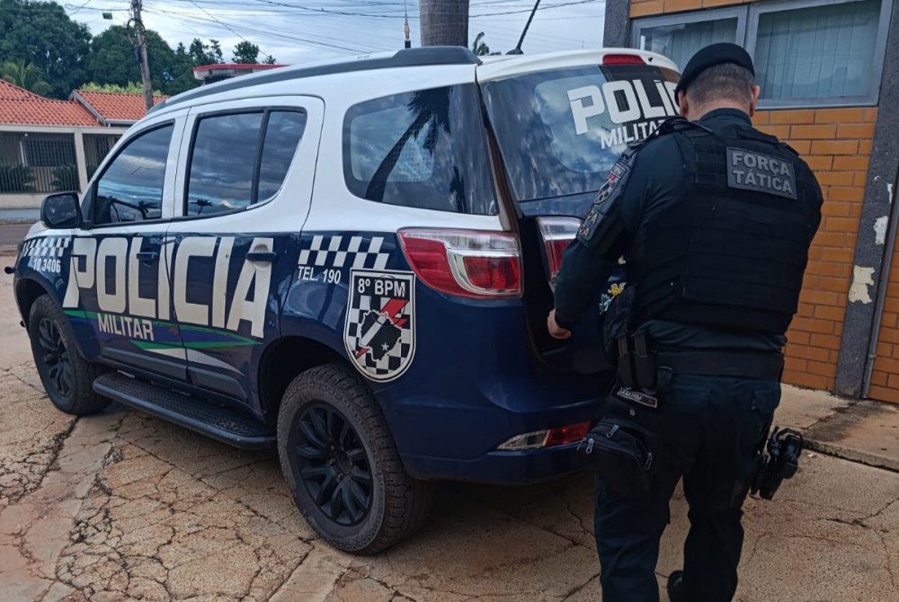Bataypor�: Pol�cia Militar cumpre mandado de pris�o durante Opera��o For�a Total.