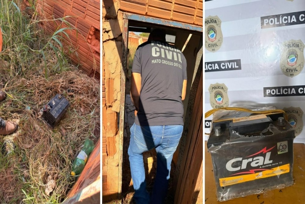 Bataypor�: Pol�cia Civil recupera duas baterias furtadas e identifica respons�veis por s�rie de furtos