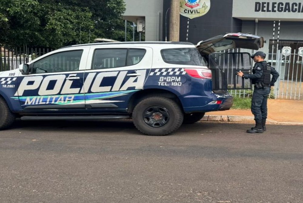 Nova Andradina: Pol�cia Militar prende homem por descumprimento de medida protetiva