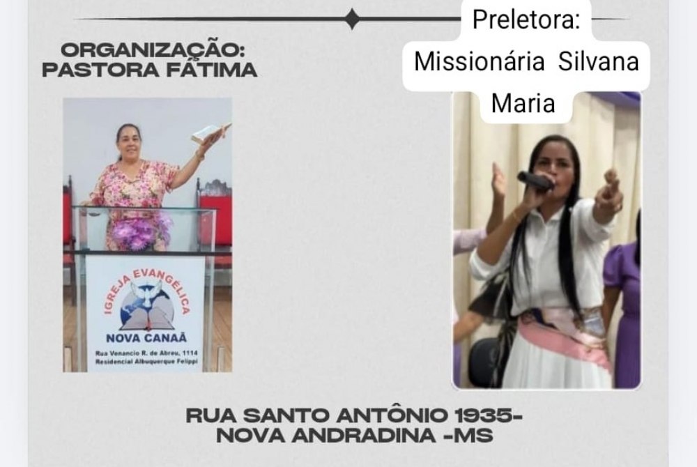 Igreja Nova Cana� realiza Congresso Unificado neste s�bado (4) em Nova Andradina