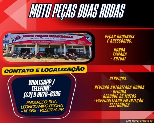 Moto Pe�as Duas Rodas