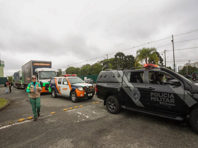 COM ESCOLTA, COMBOIO DO ESTADO COM INSUMOS DE SADE  ENVIADO AO LITORAL