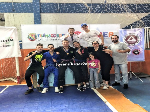 RESERVENSES CONQUISTAM MEDALHAS NO IV CAMPEONATO DE JIU-JITSU EM TELMACO BORBA