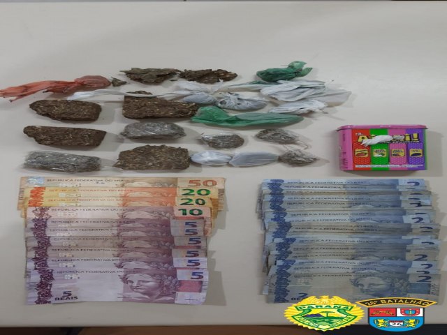 POLCIA MILITAR APREENDE DROGAS EM TELMACO BORBA