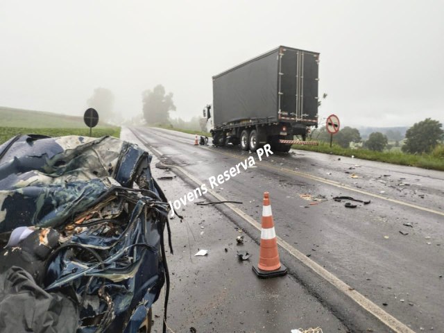 GRAVE ACIDENTE NA PR-092, EM ARAPOTI DEIXA VTIMA EM BITO