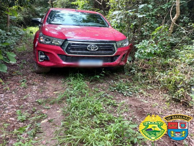 VECULO  RECUPERADO LOGO APS ROUBO EM RESERVA.