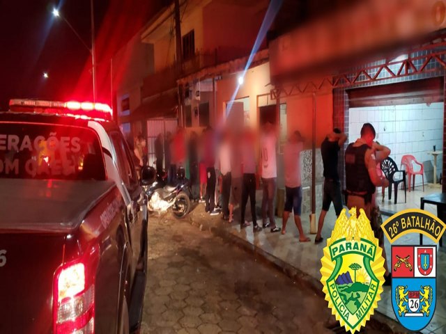 OPERAO COMBATE  PERTURBAO DO SOSSEGO EM CURIVA