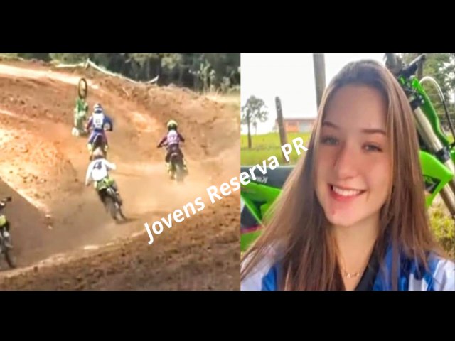 JOVEM MORRE EM ACIDENTE NO VELOCROSS, APS SER ATINGIDA POR MOTO 