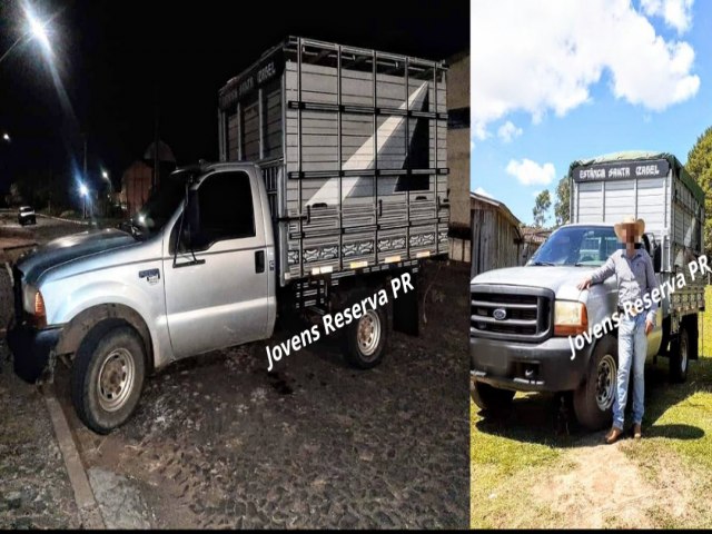 VECULO ROUBADO EM ORTIGUEIRA  ENCONTRADO ABANDONADO EM CAETANO MENDES