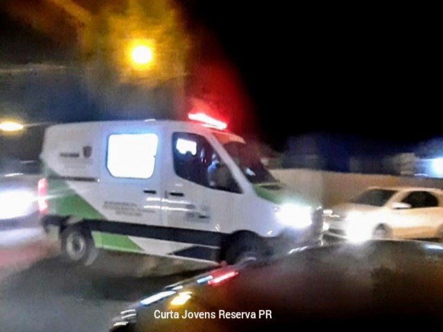 CRIANA NASCE NO INTERIOR DA AMBULNCIA EM TRANSFERNCIA ENTRE RESERVA E TELMACO BORBA 