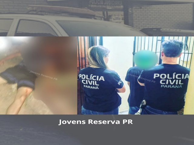 POLCIA CIVIL DE RESERVA PRENDE INDIVDUO QUE MATOU RAPAZ A GOLPES DE FOICE 