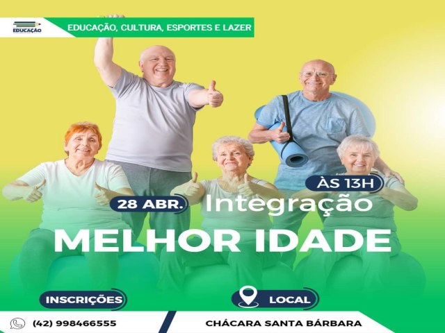 VEM A A PRIMEIRA INTEGRAO DA MELHOR IDADE DE 2023