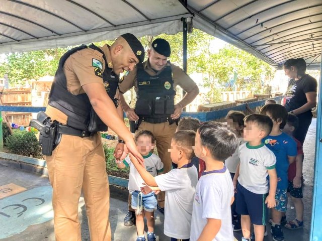 POLCIA MILITAR INTENSIFICA PRESENA E PATRULHAMENTOS EM ESCOLAS E CMEIS DE RESERVA 