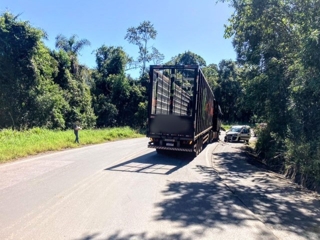 ACIDENTE NA RODOVIA EM IMBA RESULTA EM UMA VTIMA FERIDA