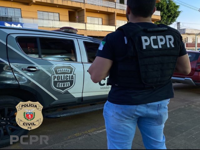 POLCIA CIVIL REALIZA PRISO DE ACUSADO POR ESTUPRO DE VULNERVEL EM TELMACO BORBA