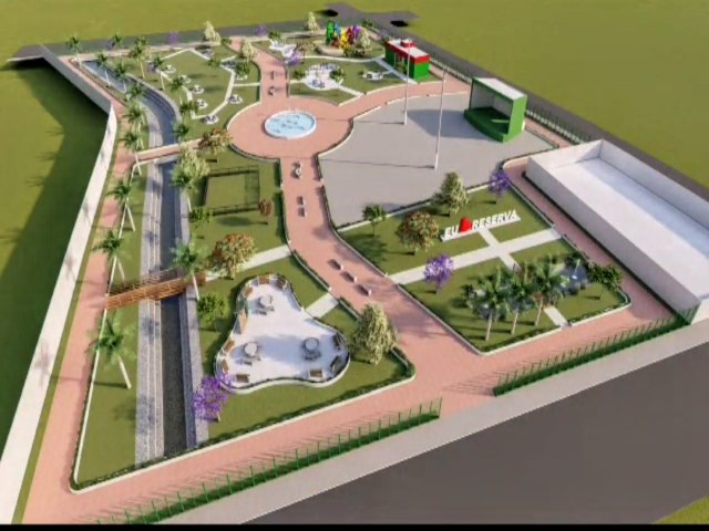 PREFEITO LUCAS MACHADO ANUNCIA O INCIO DA CONSTRUO DO PARQUE DA FAMLIA