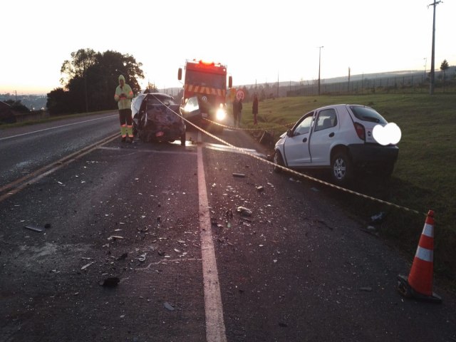 PRE ATENDE ACIDENTE COM VTIMA FATAL NA PR-151 EM JAGUARIAVA 