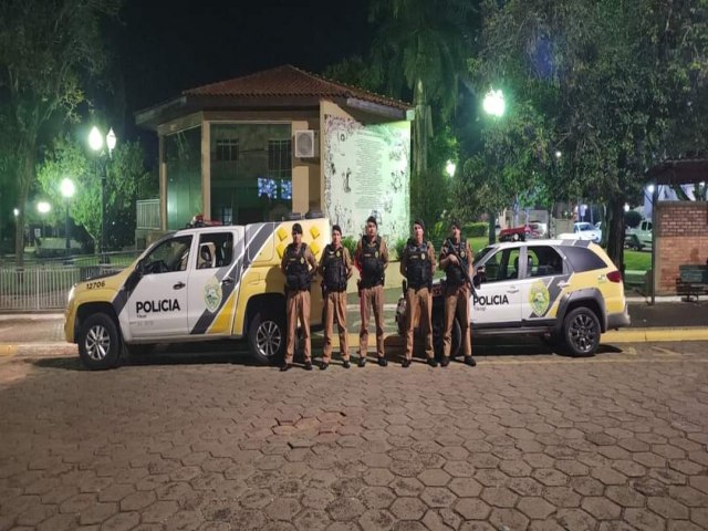 POLICIA MILITAR AMPLIA AES DE INTEGRAO COM A COMUNIDADE EM TIBAGI