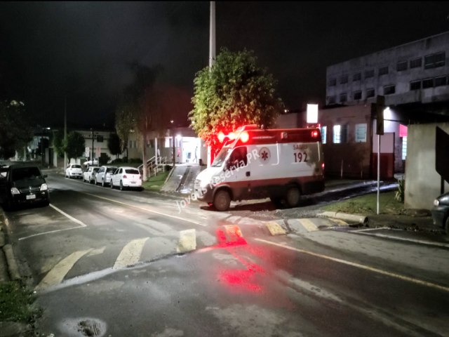 HOMEM FOI BALEADO DURANTE BRIGA APS ACIDENTE DE TRNSITO, EM RESERVA/PR. 