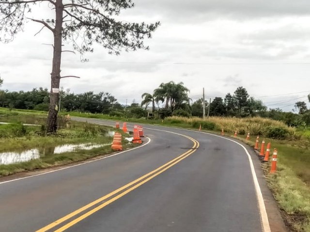 RODOVIA PR-151, ENTRE PONTA GROSSA E PALMEIRA,  LIBERADA NOS DOIS SENTIDOS 